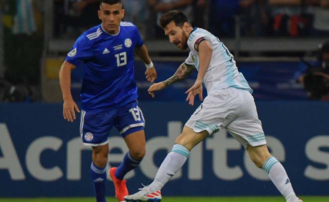 Argentina - Paraguay: VAR cứu nguy, Messi khai hỏa (Copa America) - 1