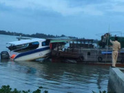 Kinh hoàng ca nô du lịch "bay" thẳng vào ghe tam bản, 3 người thương vong