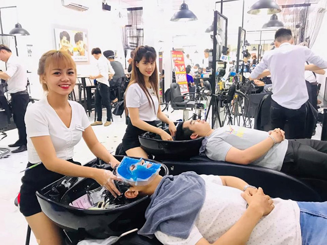 Lắp đặt loa salon tóc tại chuỗi 30 Shine 306 Nguyễn THị Minh Khai  Loa  cafe Loa nhà hàng Loa trường học loa nhà xưởng