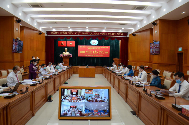 Hội nghị Thành ủy TP.HCM lần thứ 40 bàn nhiều vấn đề quan trọng - 2