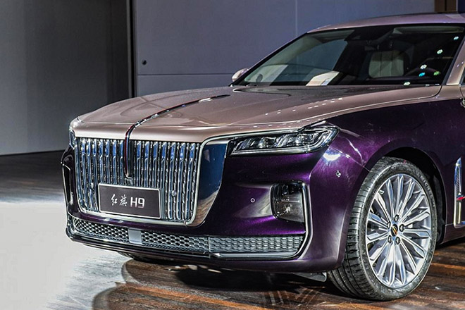 Xe Hồng Kỳ H9 của Trung Quốc ra mắt, cạnh trạnh với Rolls Royce