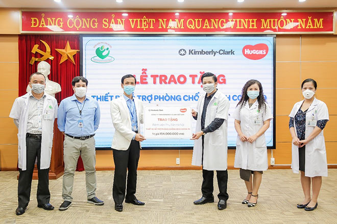 Kimberly-Clark Việt Nam và Huggies chung tay hỗ trợ đội ngũ y tế phòng chống dịch - 1