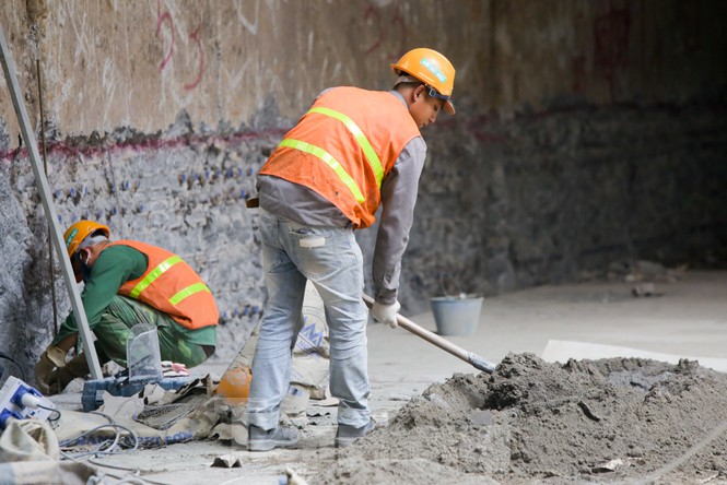 Khám phá công trình ga ngầm S9 đầu tiên của tuyến đường sắt đô thị Nhổn - ga Hà Nội - 13