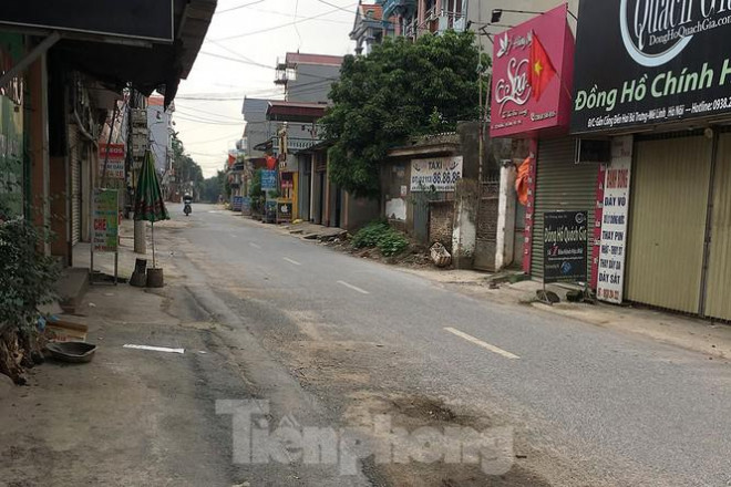 Thôn Hạ Lôi trước ngày dỡ phong toả 'nội bất xuất, ngoại bất nhập' - 9