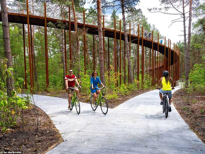 Con đường đi xe đạp đẹp nhất thế giới, vừa đạp xe vừa có thể chạm tay vào mặt nước - 9