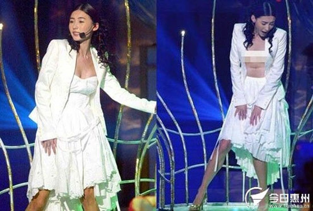 Khoảnh khắc xấu hổ tột độ của sao Hoa ngữ vì những tai nạn &#34;khó đỡ&#34; - 1
