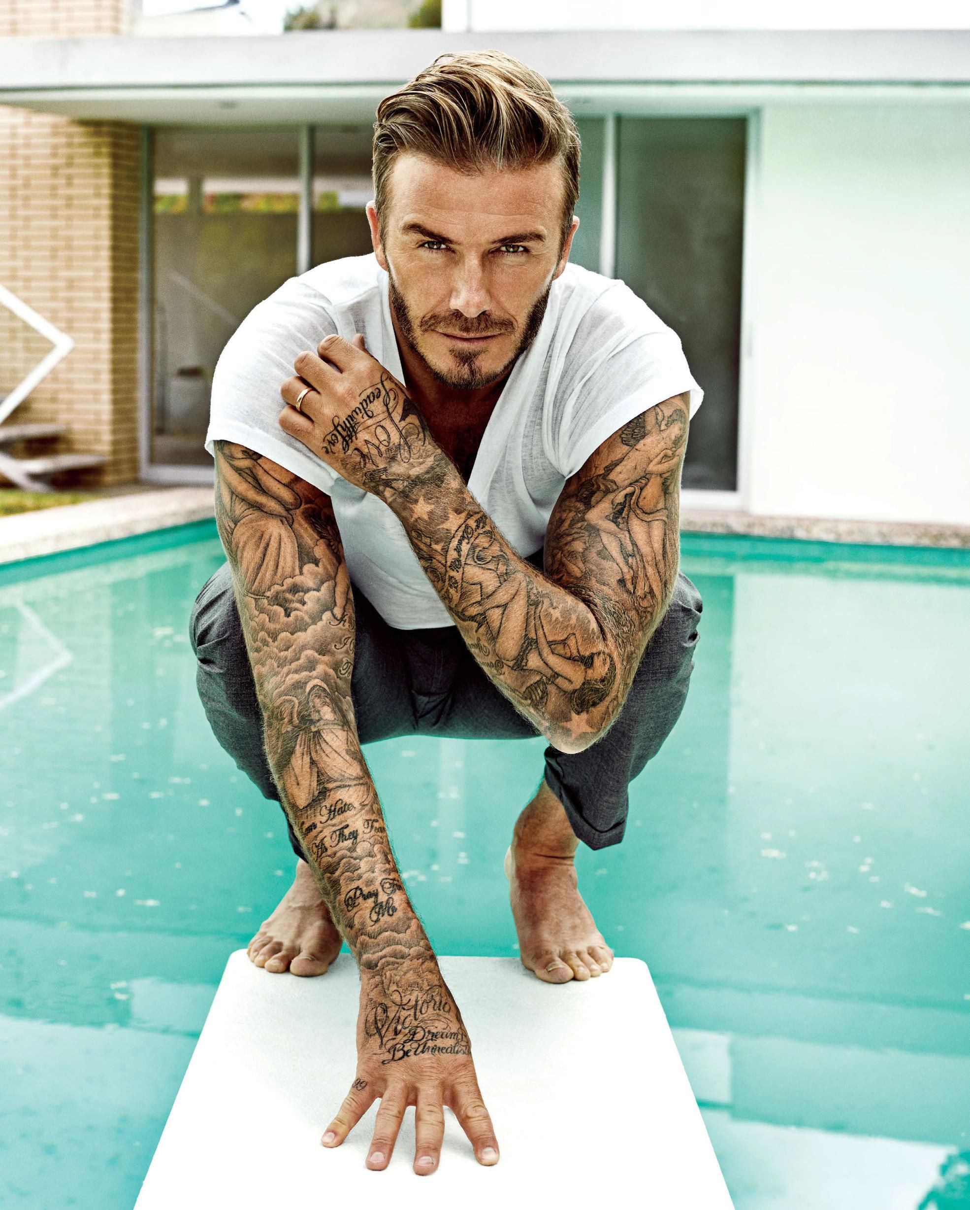 Beckham bị che thô thiển hình xăm trên truyền hình Trung Quốc - 3