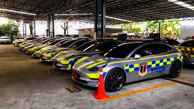 Chính phủ Thái Lan đầu tư gần 3 triệu đô cho dàn xe cảnh sát mới - 1