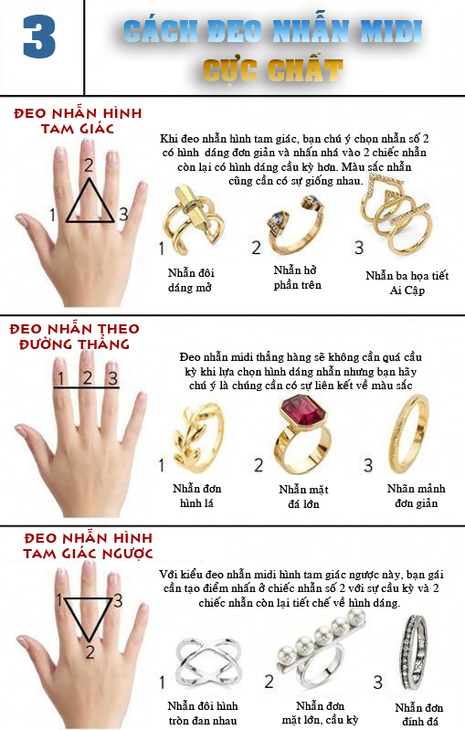 Những cách đeo nhẫn midi sành điệu nhất dành cho nàng - 1