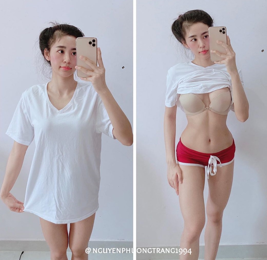 Vén áo để lộ body thần Vệ nữ: Gymer Phan Thiết, Thanh Hóa gây bất ngờ vì điều này - 3