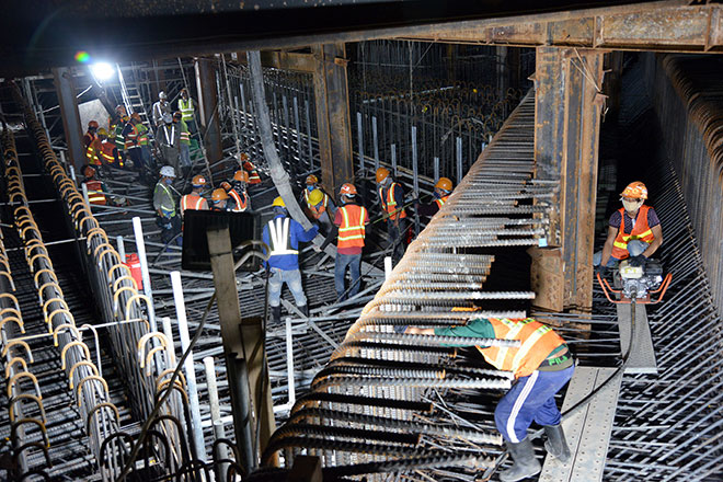Công nhân metro Bến Thành – Suối Tiên “đua tốc độ” cả ngày lẫn đêm để công trình sớm về đích - 9