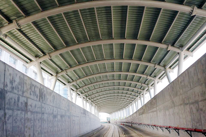 Cận cảnh ga ngầm dưới lòng đất của tuyến metro ở Sài Gòn đang dần thành hình - 12