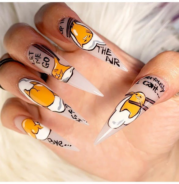 Nàng dễ thương yêu Thủy thủ mặt trăng và Pikachu đừng bỏ qua các mẫu nail này - 8