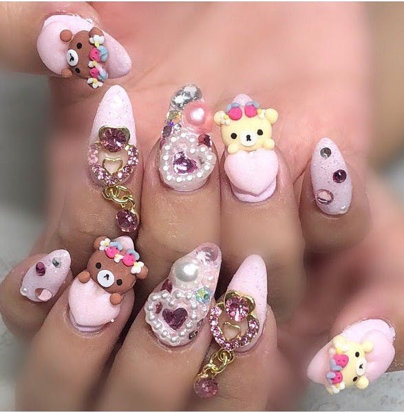 Nàng dễ thương yêu Thủy thủ mặt trăng và Pikachu đừng bỏ qua các mẫu nail này - 13