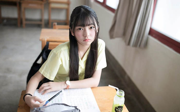 Cô gái được mệnh danh là học sinh trung học xinh đẹp nhất Đài Loan - 1