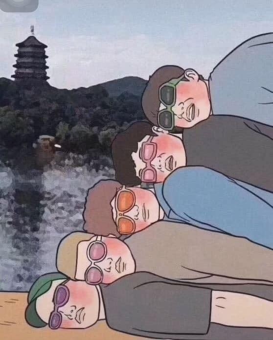 20 tư thế tạo dáng chụp ảnh nhóm cực vui và bá đạo khi đi du lịch - 7