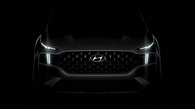 Lộ thêm hình ảnh về xe Hyundai SantaFe phiên bản nâng cấp 2021 - 1