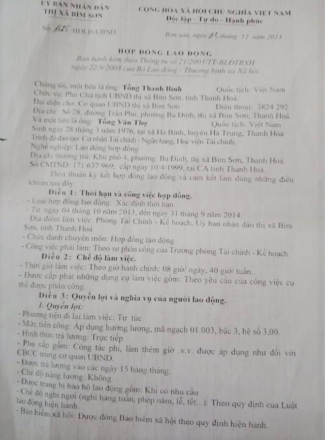 Một trưởng phòng ở Thanh Hóa được ưu ái tuyển dụng, bổ nhiệm "thần tốc" - 2