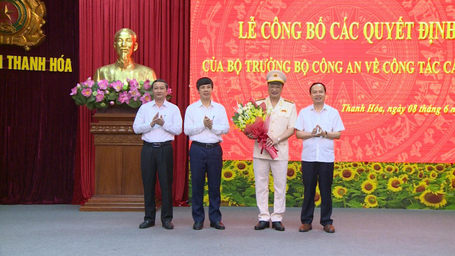 Phó Cục trưởng A05 là tân Giám đốc Công an tỉnh Thanh Hóa - 2