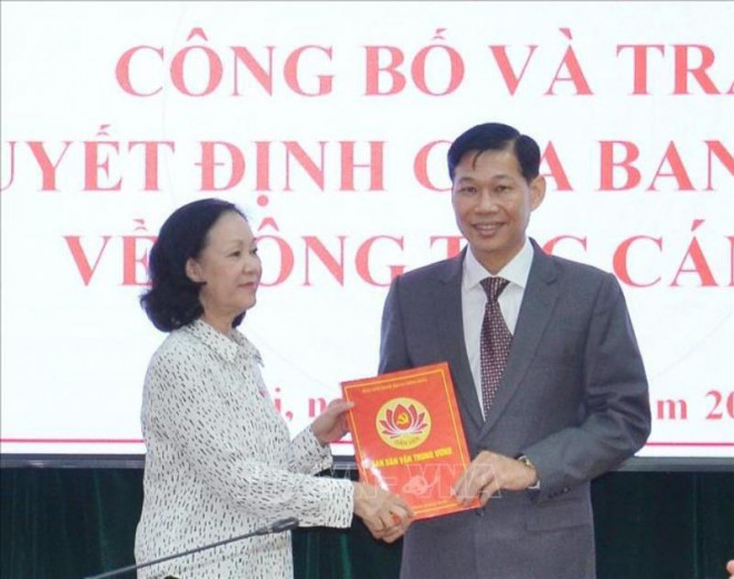 Ban Bí thư Trung ương Đảng bổ nhiệm nhân sự mới - 1