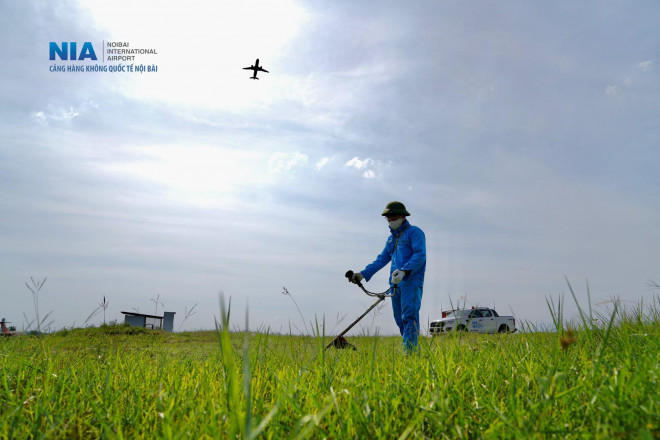 "Đột nhập" khu bay Nội Bài trong cái nắng nóng cực điểm hơn 62 độ C - 20