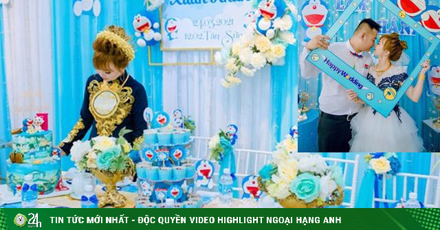 Clip: Cô dâu Bạc Liêu “cuồng” Doraemon tổ chức đám cưới cực lạ