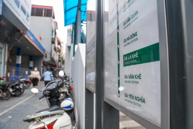 Cận cảnh cây xăng phải đóng cửa vì nguy cơ mất an toàn đường sắt Cát Linh-Hà Đông - 3