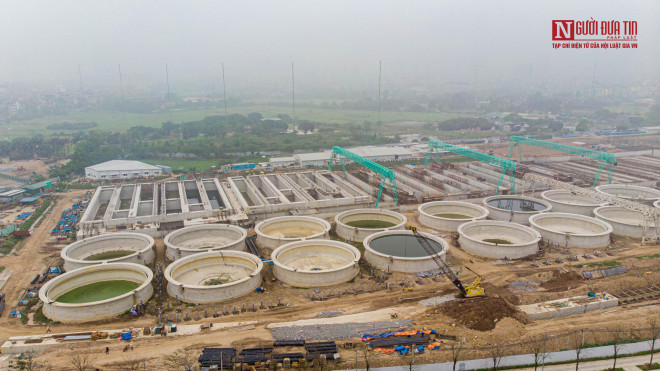 Toàn cảnh tiến độ dự án nhà máy xử lý nước thải 16 nghìn tỷ ở Hà Nội - 3