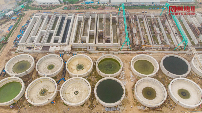 Toàn cảnh tiến độ dự án nhà máy xử lý nước thải 16 nghìn tỷ ở Hà Nội - 2