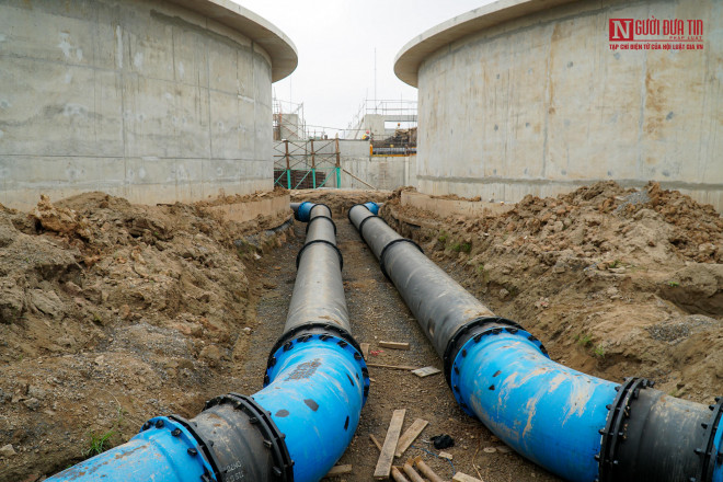 Toàn cảnh tiến độ dự án nhà máy xử lý nước thải 16 nghìn tỷ ở Hà Nội - 5