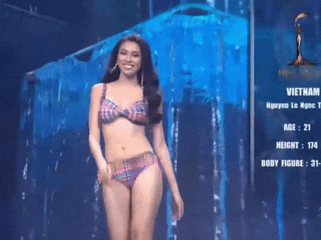 Những màn trình diễn bikini nóng bỏng khiến người xem khó rời mắt của Á hậu Ngọc Thảo
