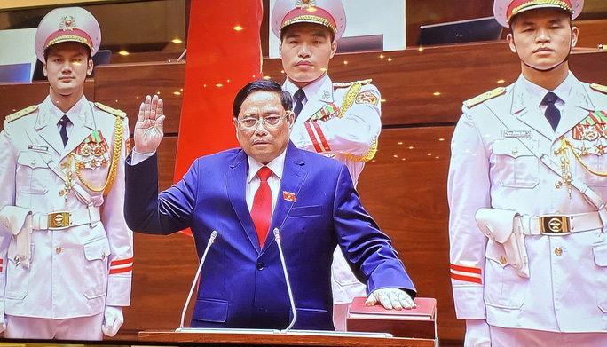Tân Thủ tướng Chính phủ Phạm Minh Chính tuyên thệ nhậm chức - 1