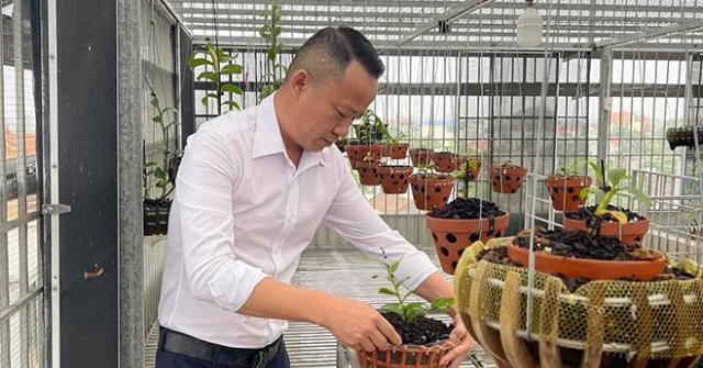 Ông chủ vườn lan Mạnh Quỳnh và cơ duyên với loài hoa vương giả