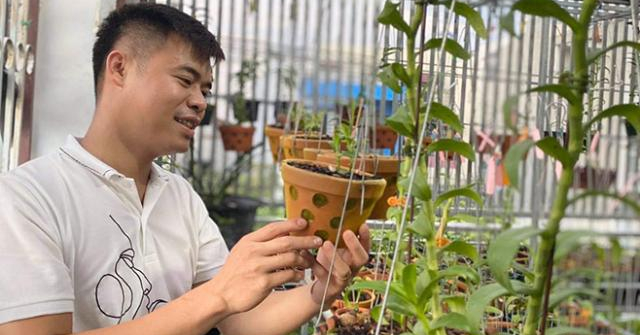 Chia sẻ về cơ duyên đến với hoa lan của ông chủ vườn lan Trung Dũng