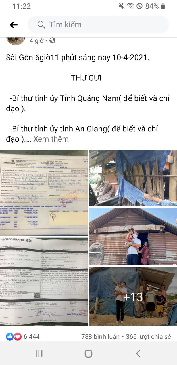 Ông Đoàn Ngọc Hải đòi lại 106 triệu đồng xây nhà cho người nghèo, huyện Nam Trà My lên tiếng - 1