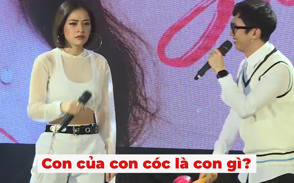 Chi Pu "gây bão" MXH khi trả lời câu hỏi “Con của con cóc là con gì?” - 1
