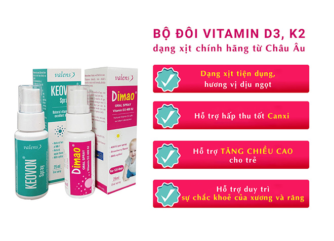 Loạt công trình chứng minh: Vitamin D3, K2 dạng xịt là lựa chọn “đáng giá” nhất nếu mẹ muốn con tăng chiều cao hiệu quả - 5