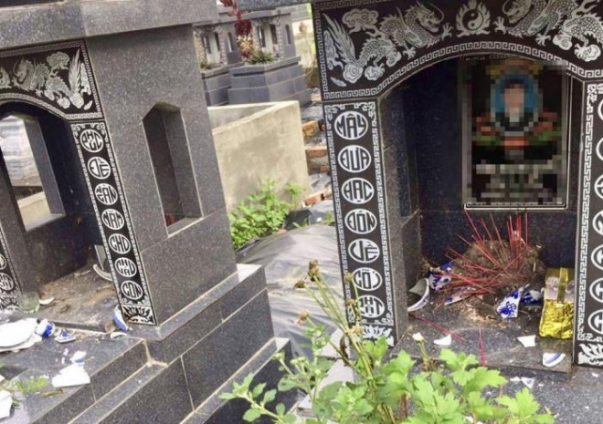 Kẻ đập phá hàng trăm ngôi mộ ở nghĩa trang Hải Phòng trong đêm là ai? - 2