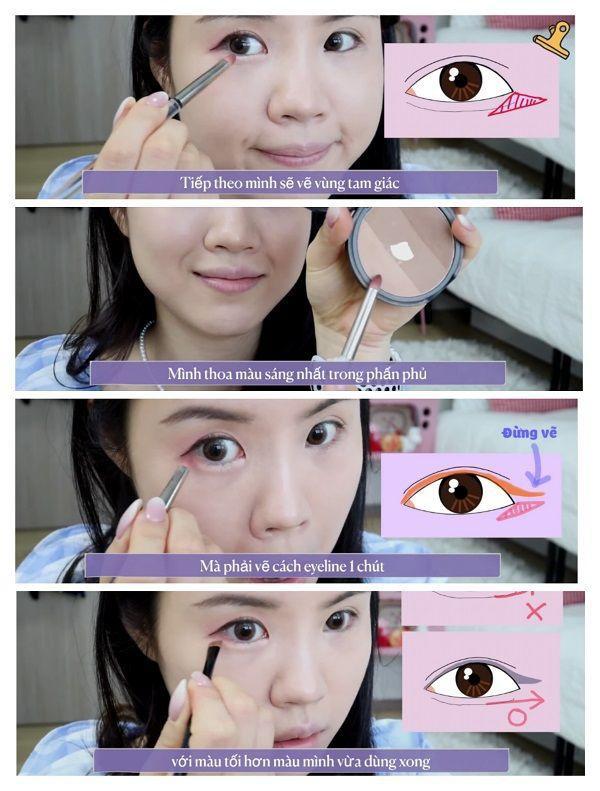 Bí quyết Cách vẽ bọng mắt bằng eyeliner Đẹp tự nhiên và dễ thực hiện
