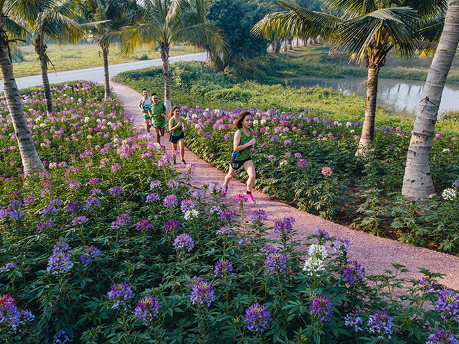 Ecopark Marathon 2021 - Ngắm cung đường chạy giữa thiên nhiên “siêu chất” trước giờ G - 8
