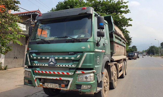 Bị xử phạt, tài xế xe tải đồng loạt gọi điện 'cầu cứu' - 10