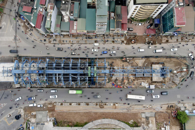 CLIP: Đại công trường đường Vành đai 2 gần 10.000 tỉ đồng đang gấp rút hoàn thành - 4