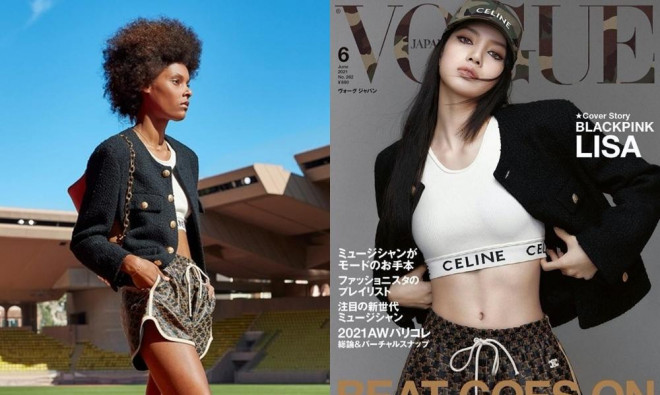 Lisa BlackPink hớ hênh với váy 20cm đến từ nhãn thời trang Việt