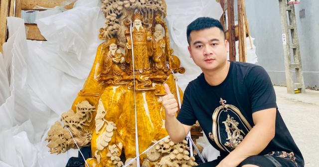 Từ bỏ công việc mơ ước, 9x Đỗ Phi Đình thành công khi nối nghiệp nghề gỗ