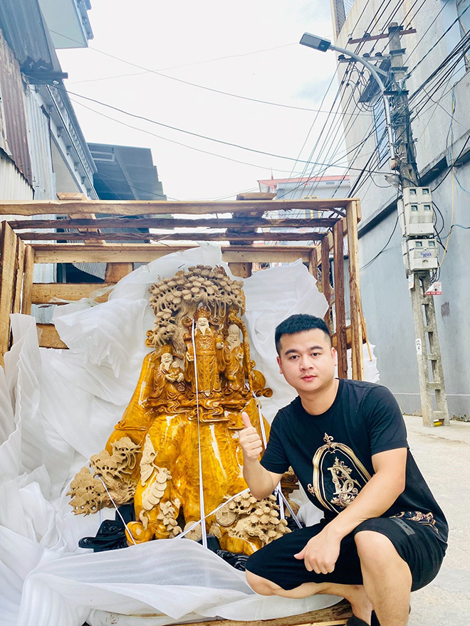 Từ bỏ công việc mơ ước, 9x Đỗ Phi Đình thành công khi nối nghiệp nghề gỗ - 1