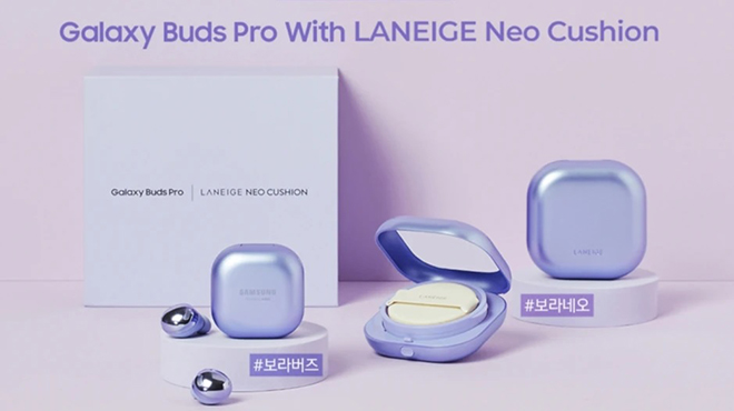Apple có iPhone 12 tím, Samsung cũng có tai nghe Galaxy Buds Pro tím - 1
