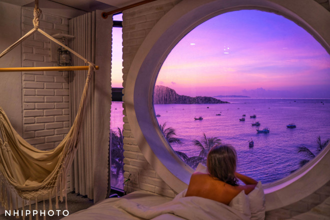 Bình Định: Khám phá vùng biển nhỏ khiêm nhường đẹp như mơ tại làng chài Bãi Xếp - 5