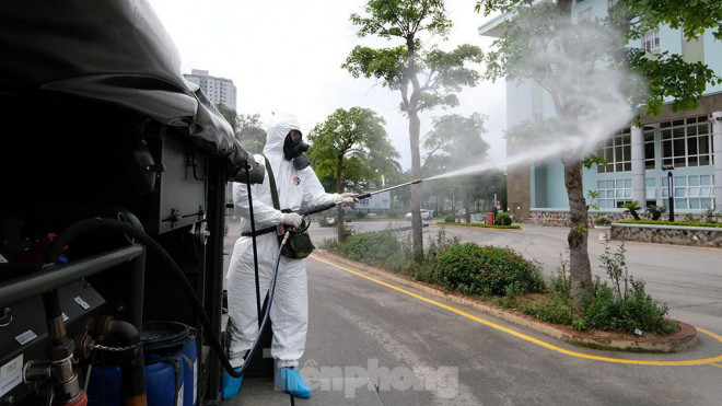 Khử khuẩn toàn bộ Bệnh viện K Tân Triều - 6