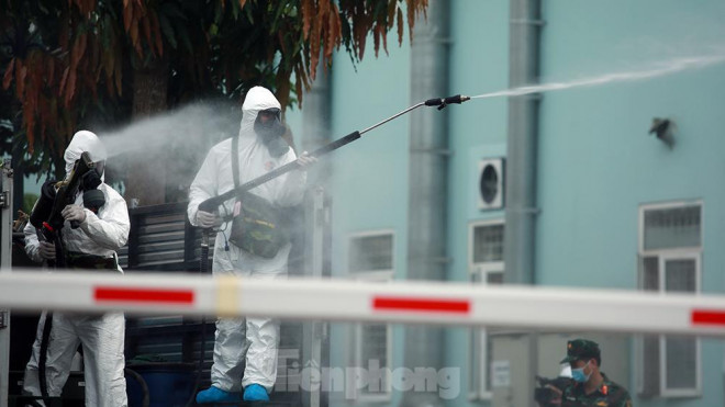 Khử khuẩn toàn bộ Bệnh viện K Tân Triều - 8