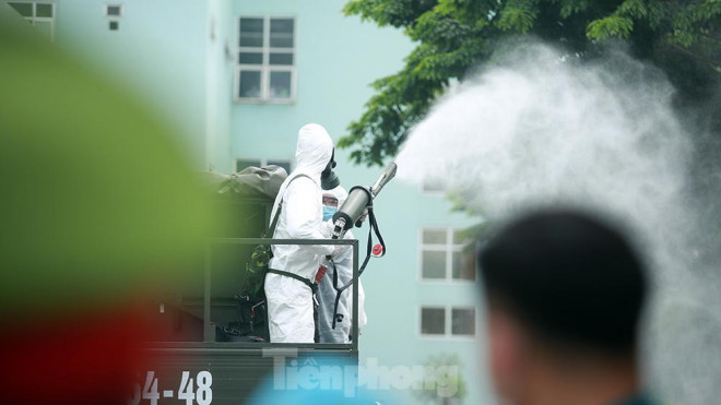 Khử khuẩn toàn bộ Bệnh viện K Tân Triều - 7